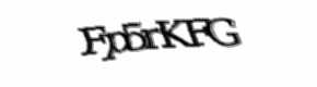 Security check image, please type the characters shown