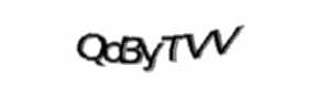 Security check image, please type the characters shown
