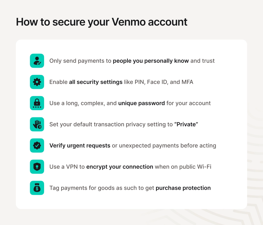 How to secure your Venmo account