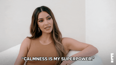 calm women
