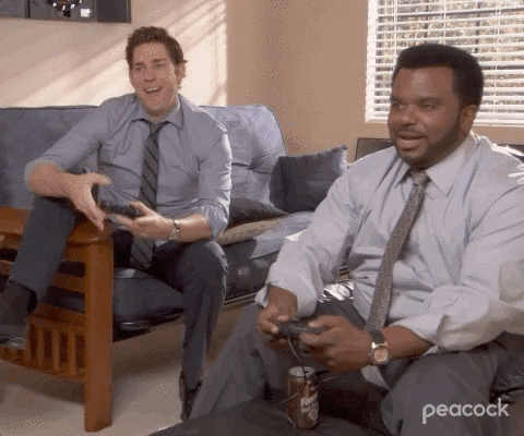 gamers enjoy game