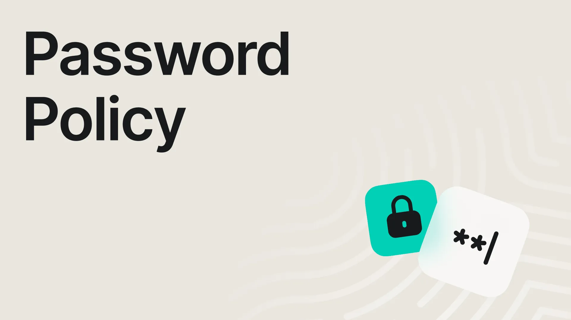 password policy