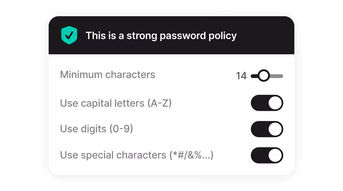 password policy
