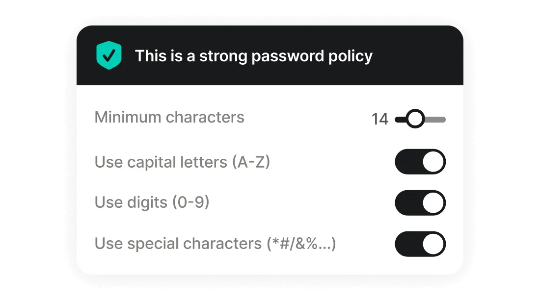 password policy