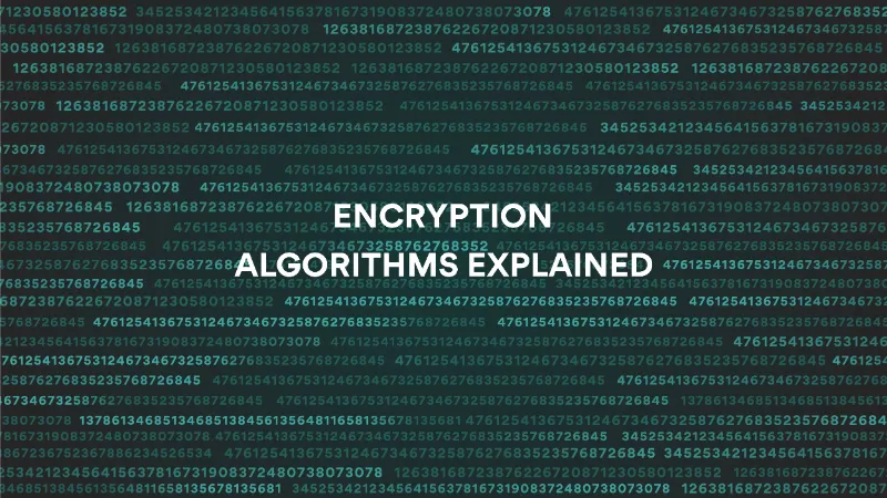 encryption algorithms explained
