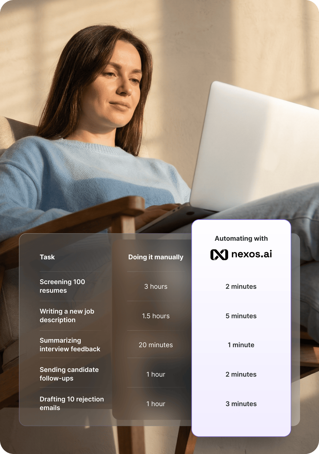 Saving time with nexos.ai