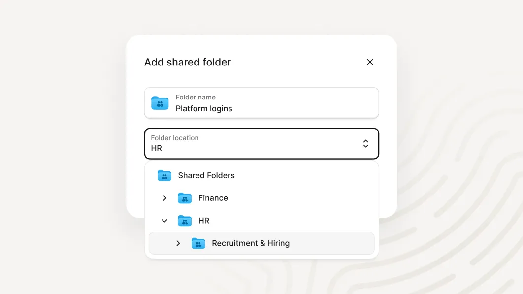 Add shared folder