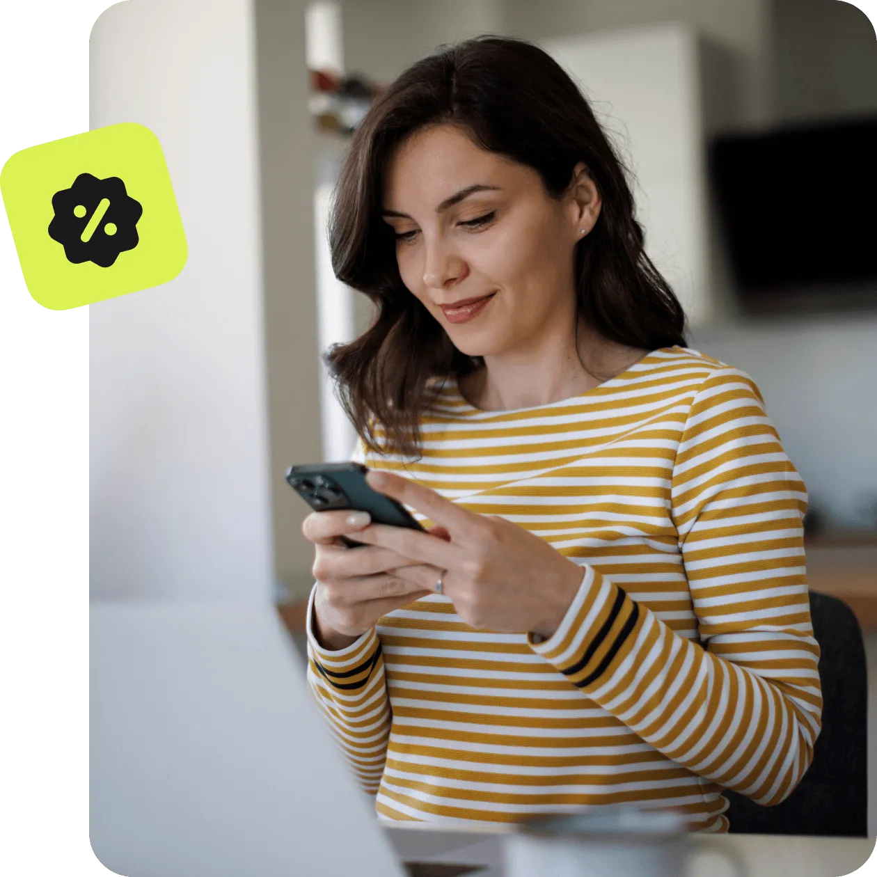 women with phone