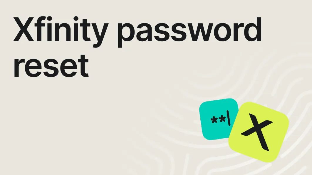 How to change Xfinity by Comcast password | NordPass