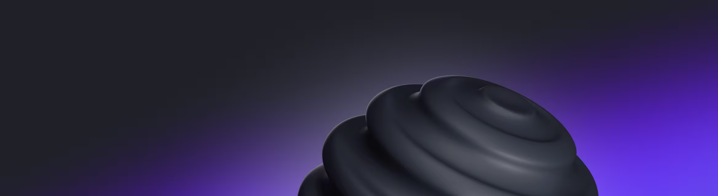 banner dark bg sphere gradient