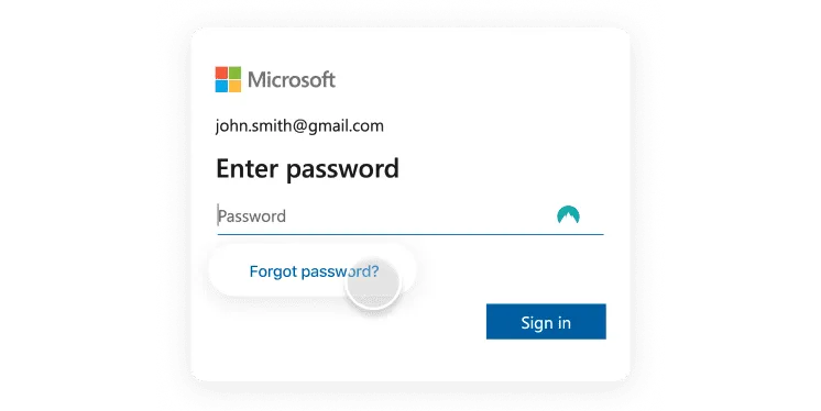 step3 inner microsoft password reset