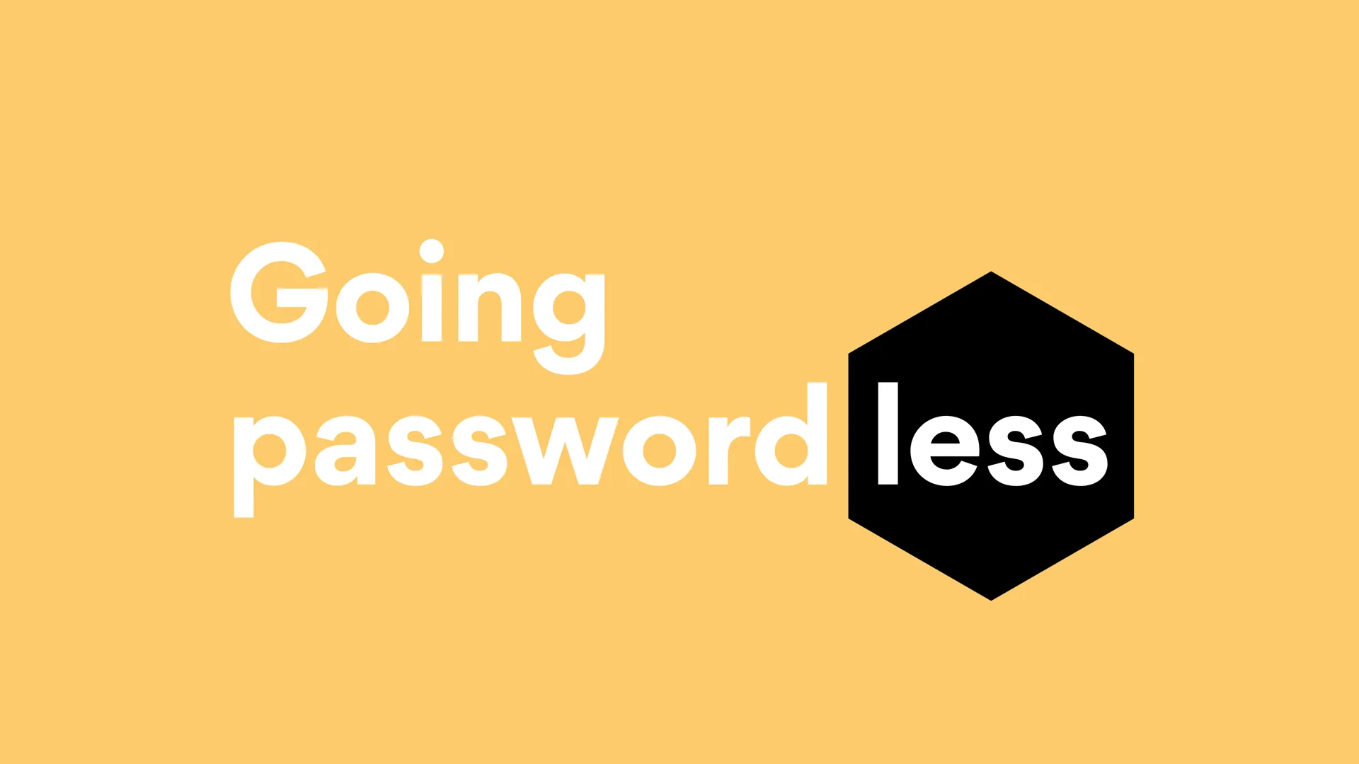 passwordless authentication