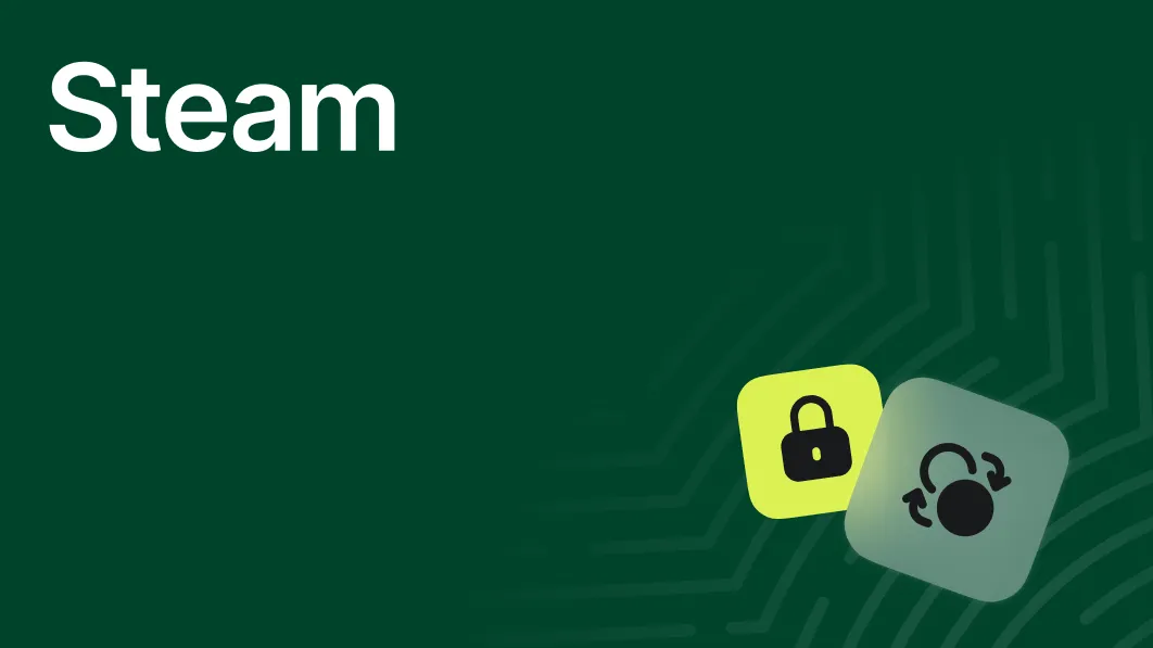 Change Steam password
