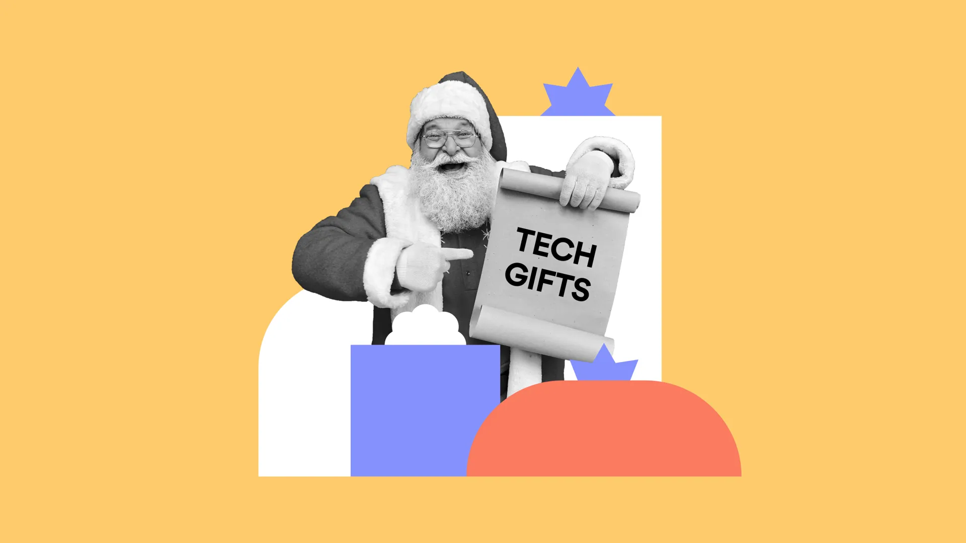 santa for tech gifts