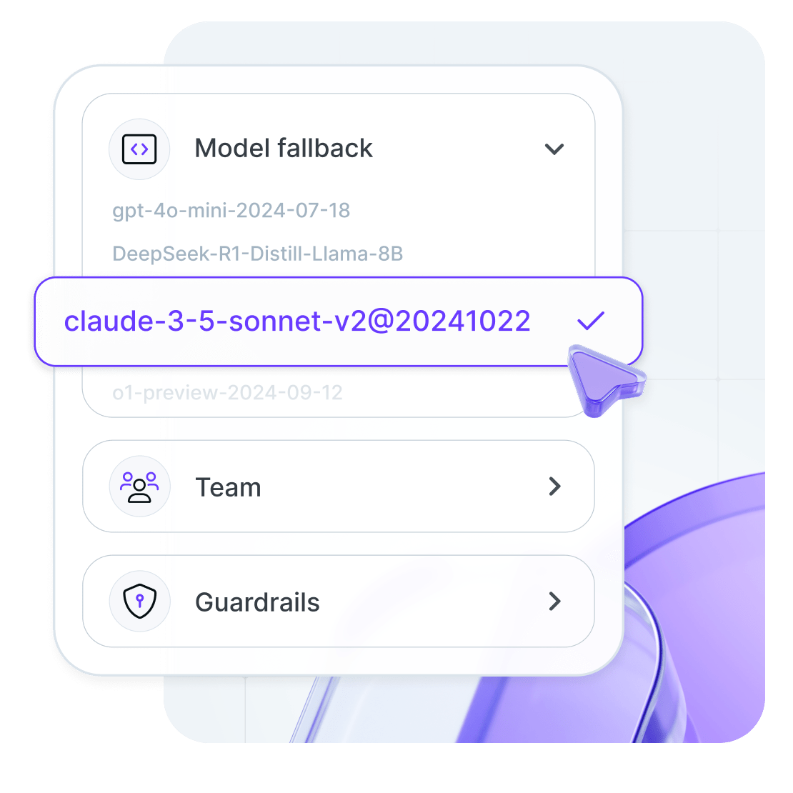 fallback team guardrails