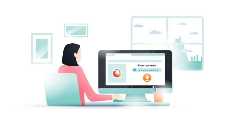 Export passwords firefox