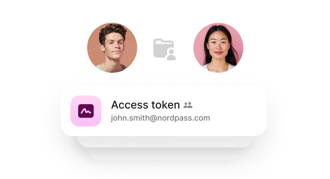 NordPass Secure Note sharing between team members