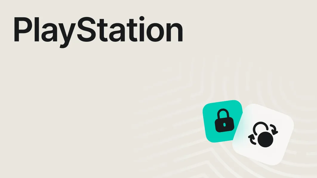 PlayStation password reset