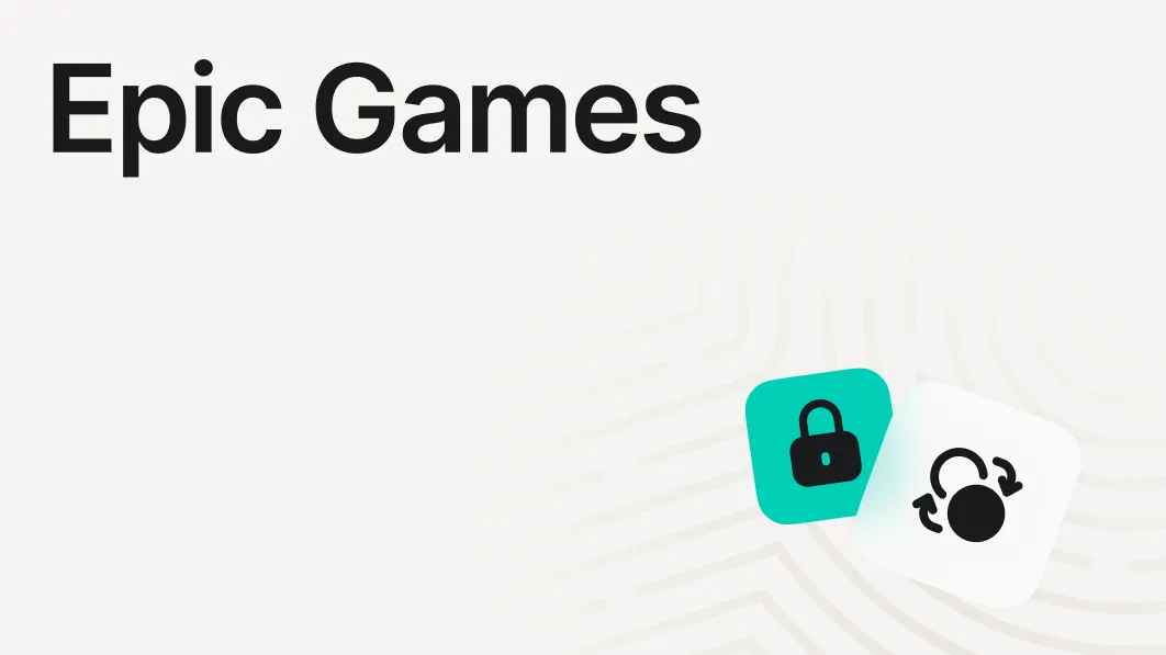 Epic Games forgot password