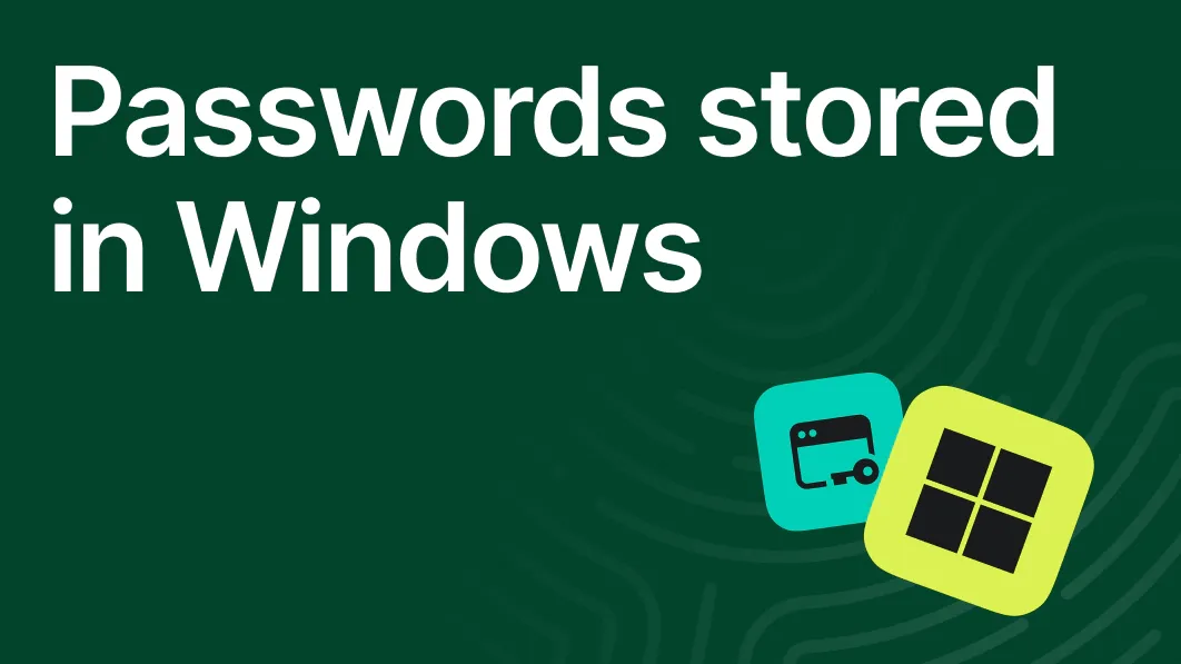Password archiviate in Windows