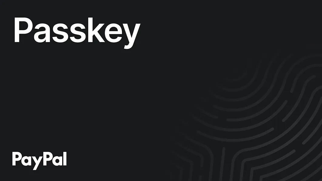 PayPal passkey