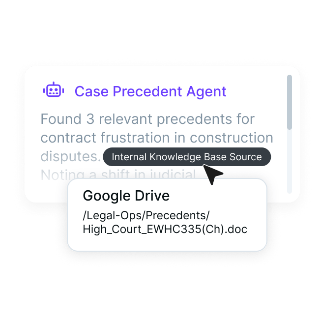 legal research agent source