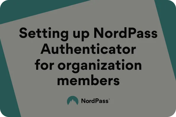 authenticator organization