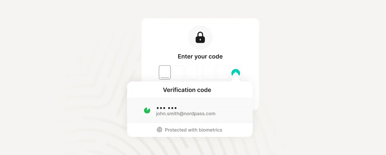 verification code