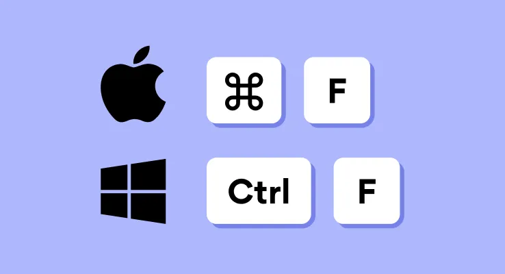 keyboard shortcuts