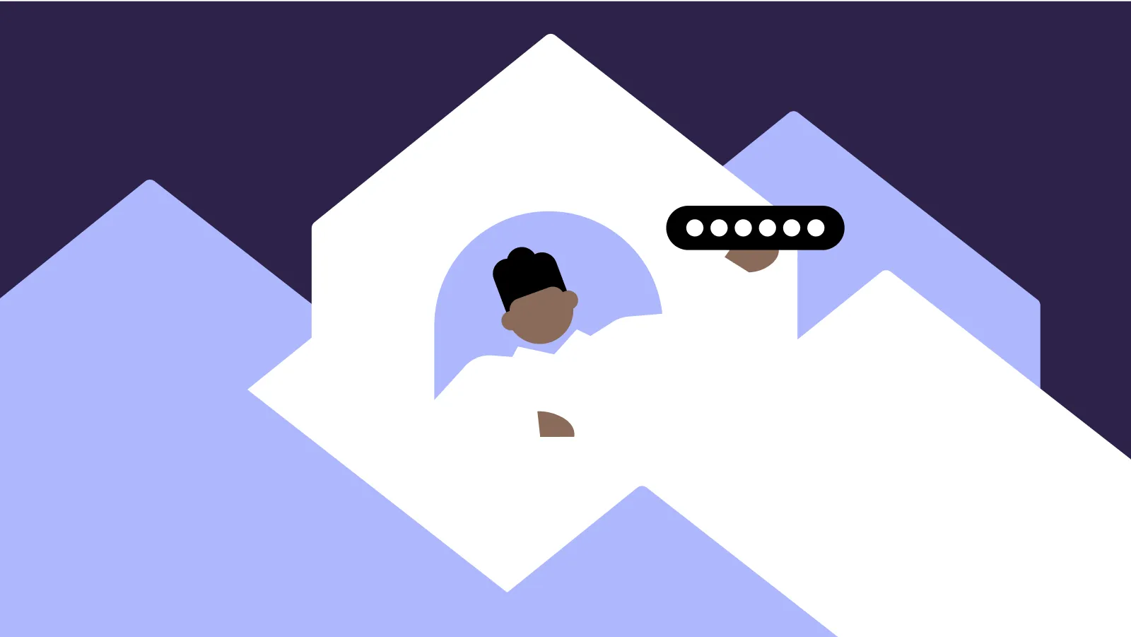 remote worker illustration