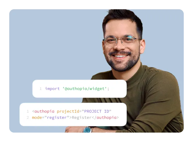 how to use the widget man with code