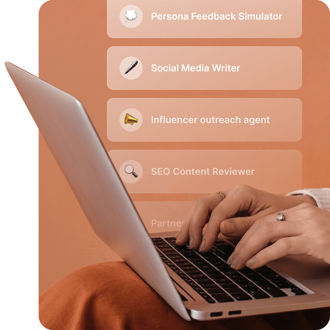 ai Agents for marketing hero