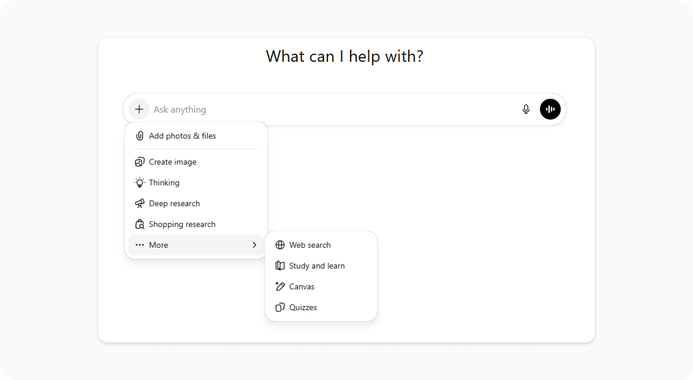 ChatGPT web search feature