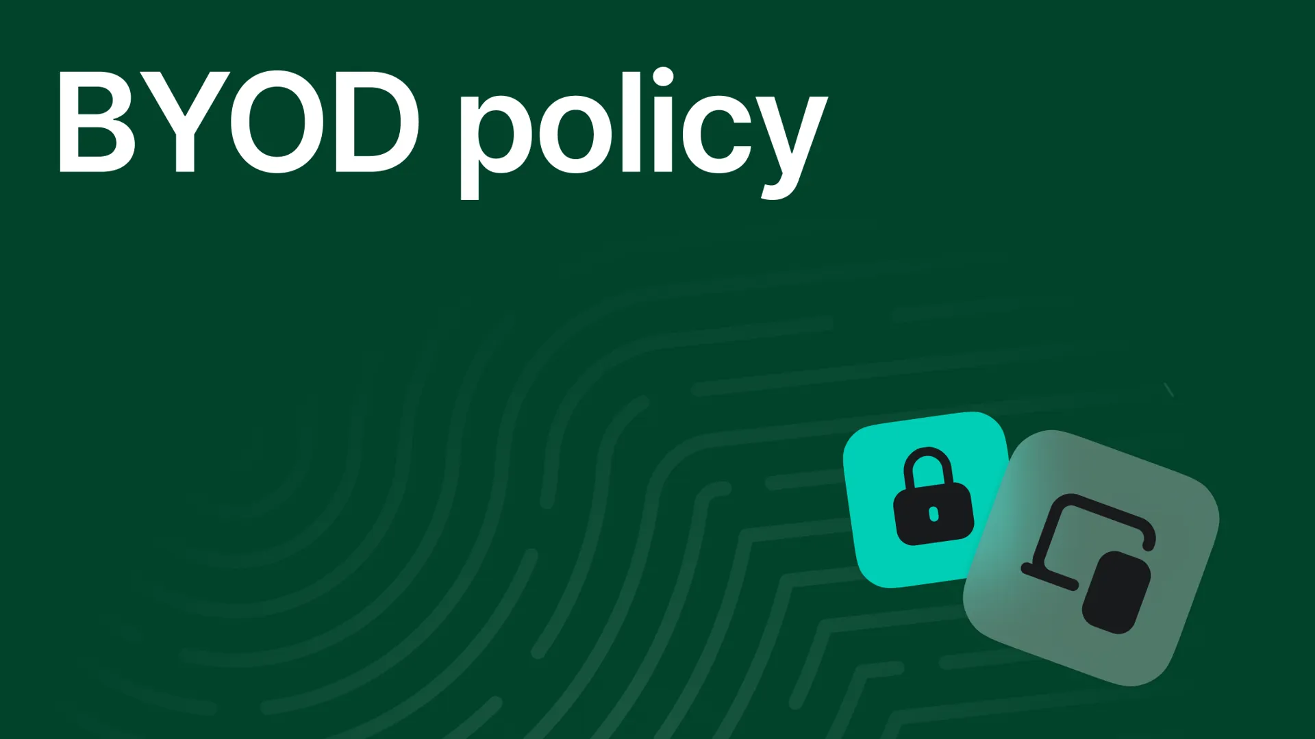 BYOD policy