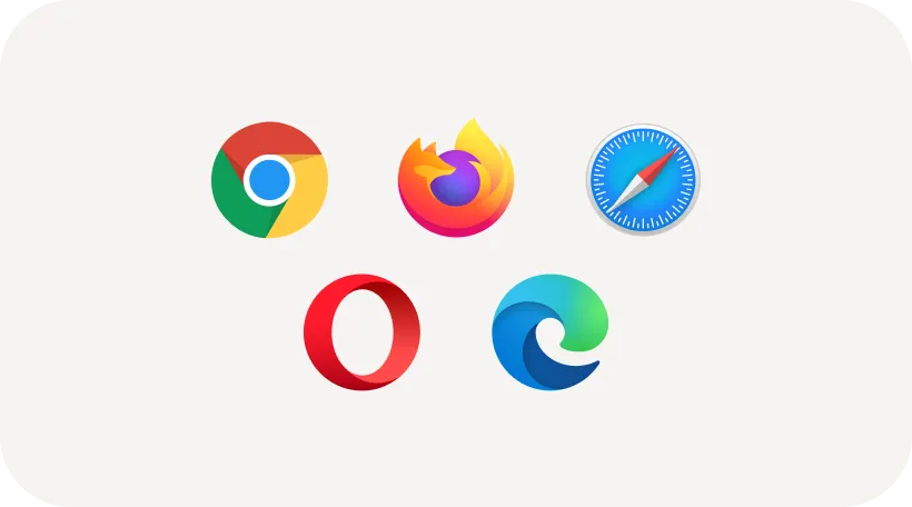 all browsers