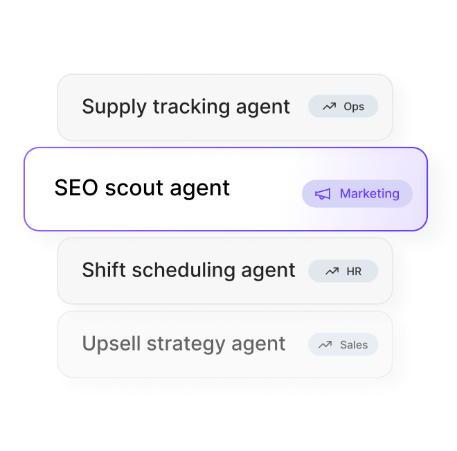 build your own custom agent