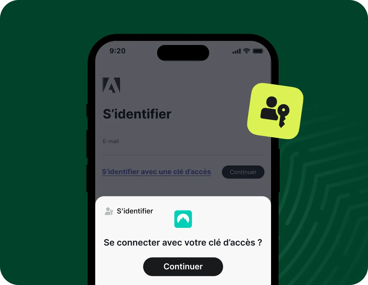 passkeys preview on mobile phone