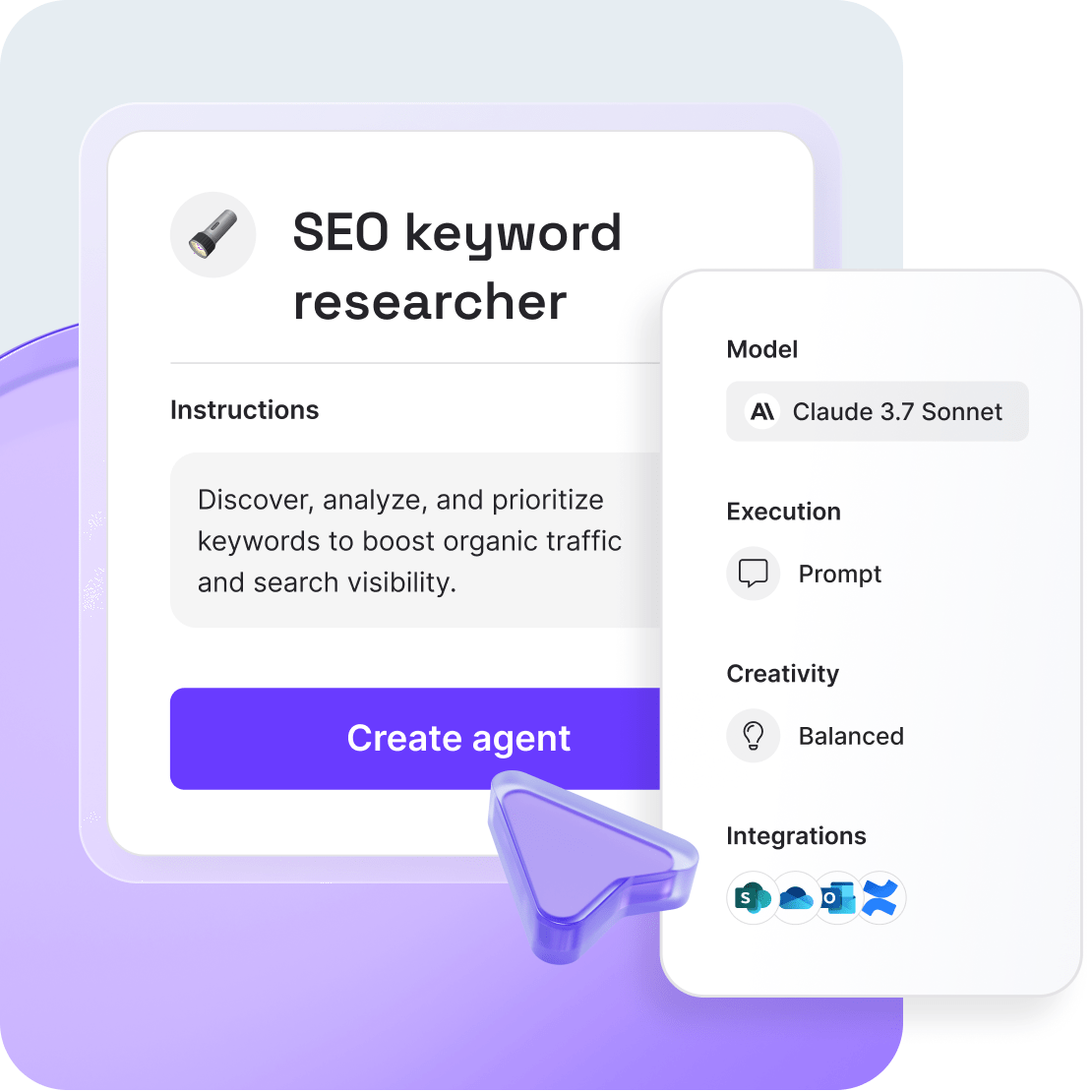 AI Agent template for SEO keyword researcher