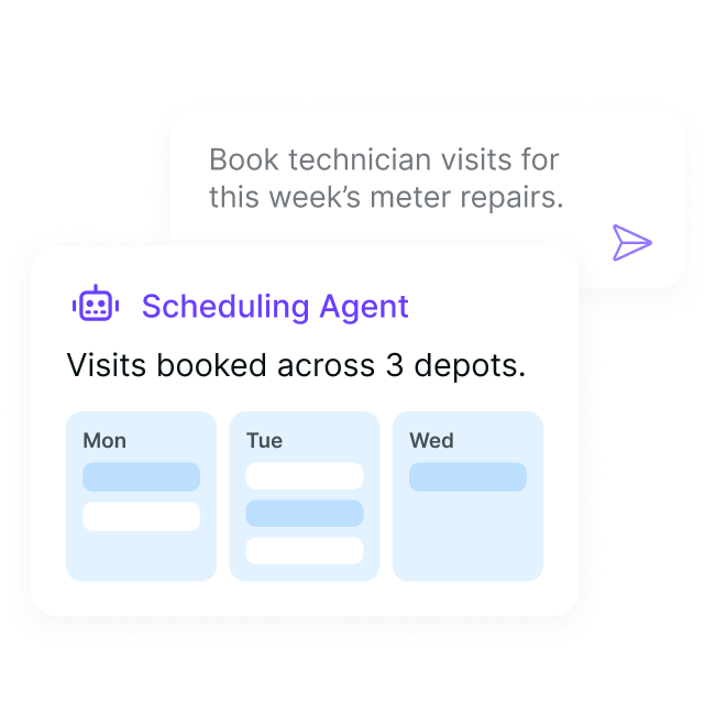 Service scheduling agent