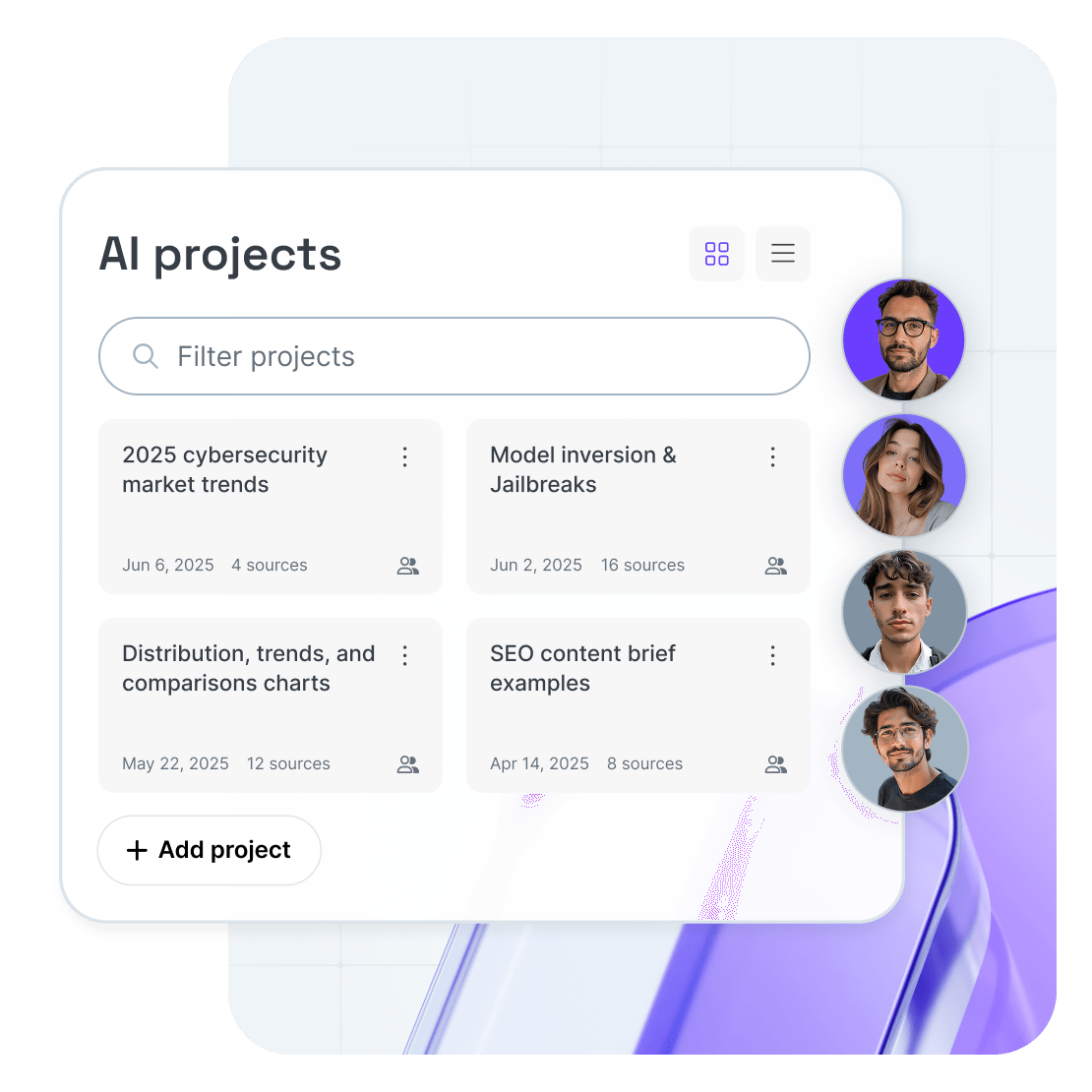 workspace projects