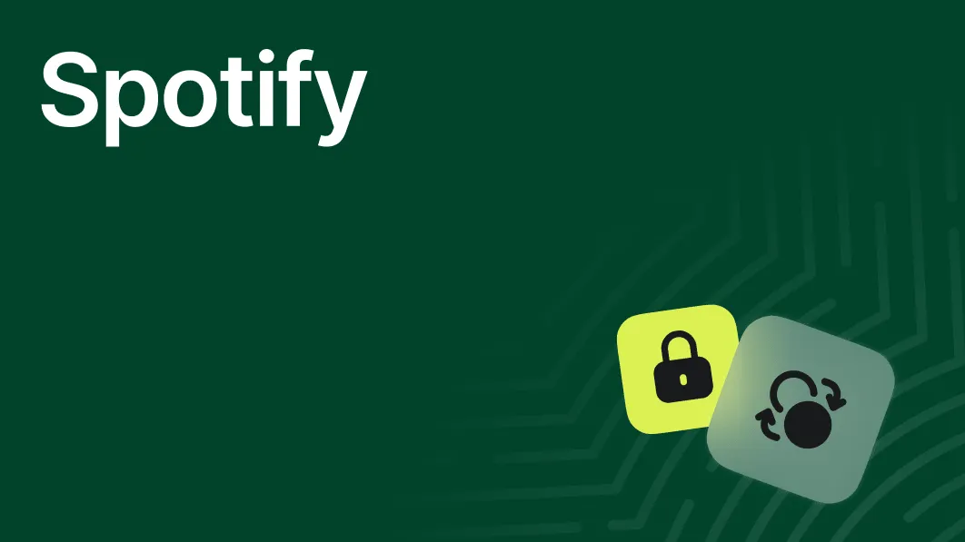 Spotify password change