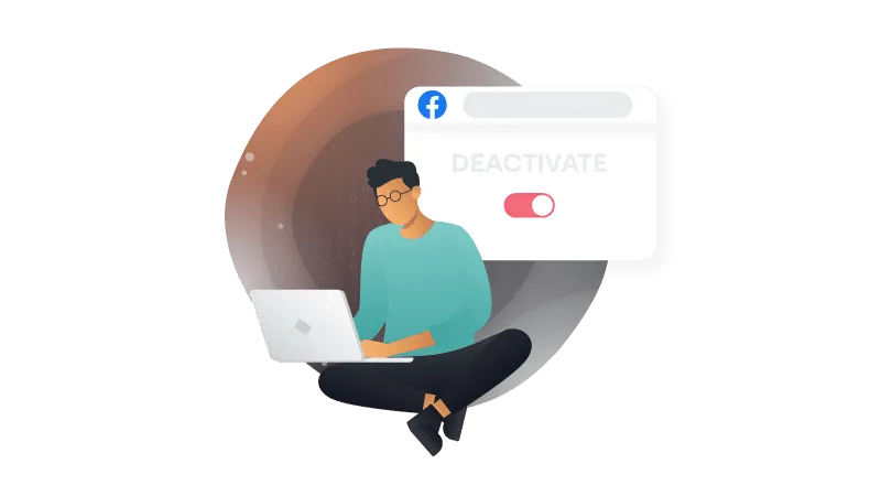 How to deactivate facebook account