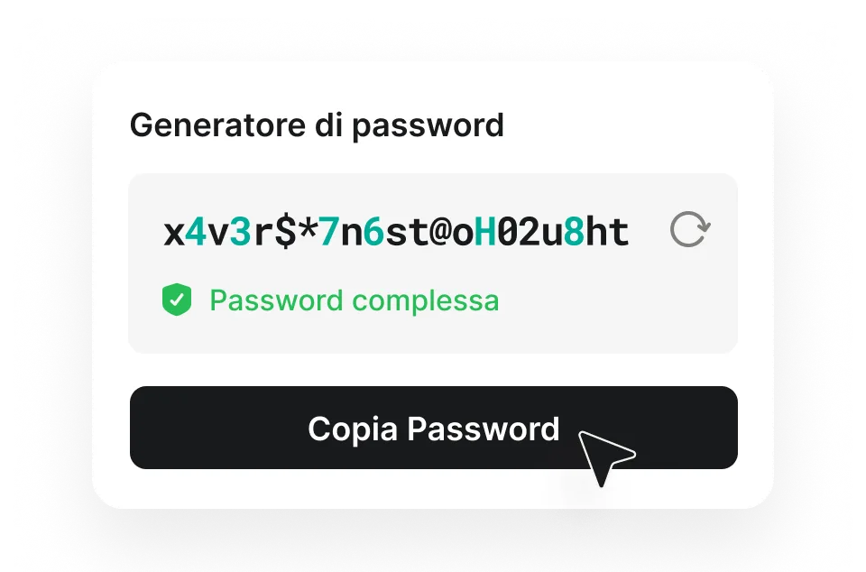 password generator tool visual