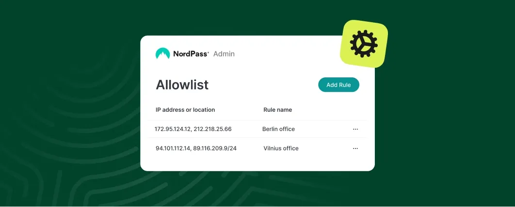 netword allowlist
