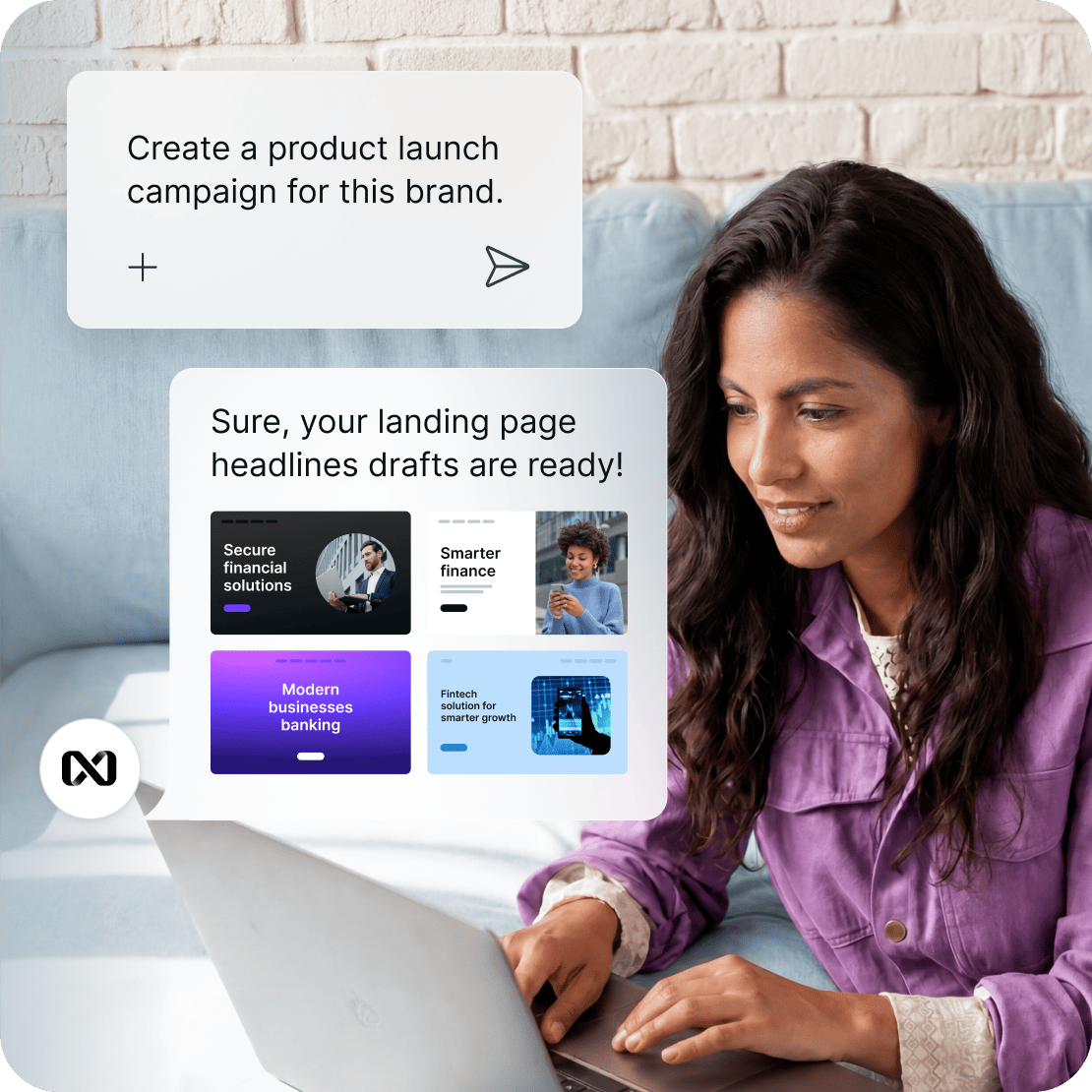 website and landing page hero copy