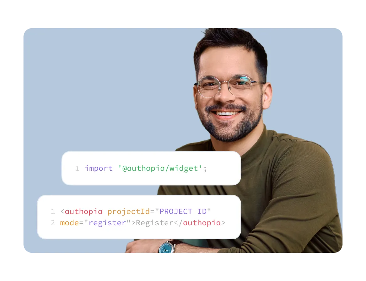 how to use the widget man with code