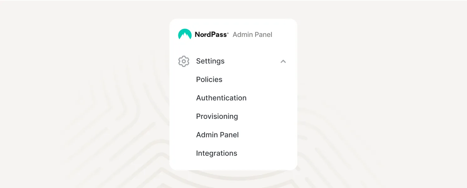 Settings improvements