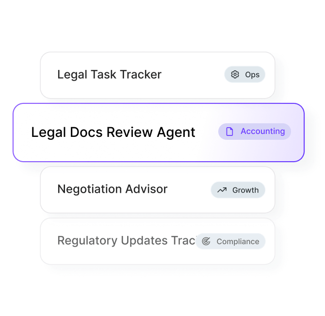 legal agents list