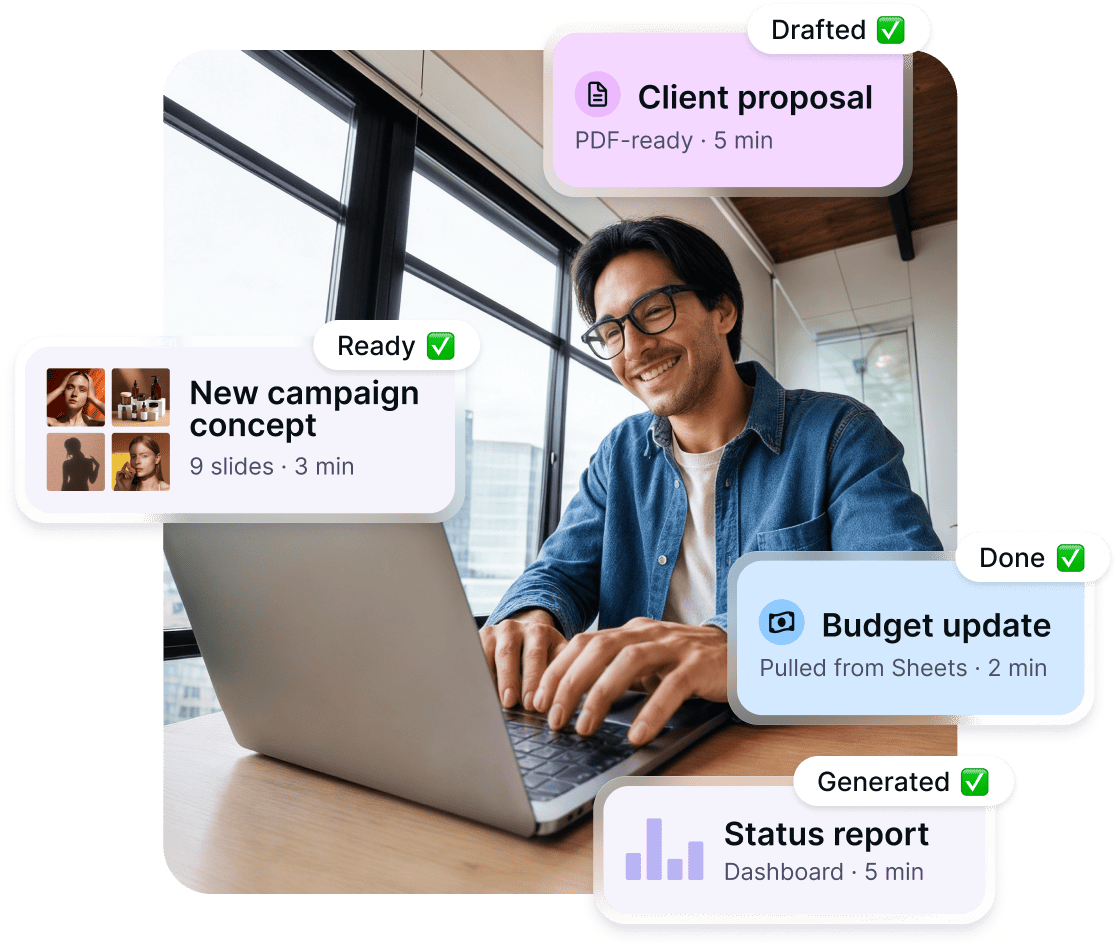 hero nexos for marketing agencies deliverables
