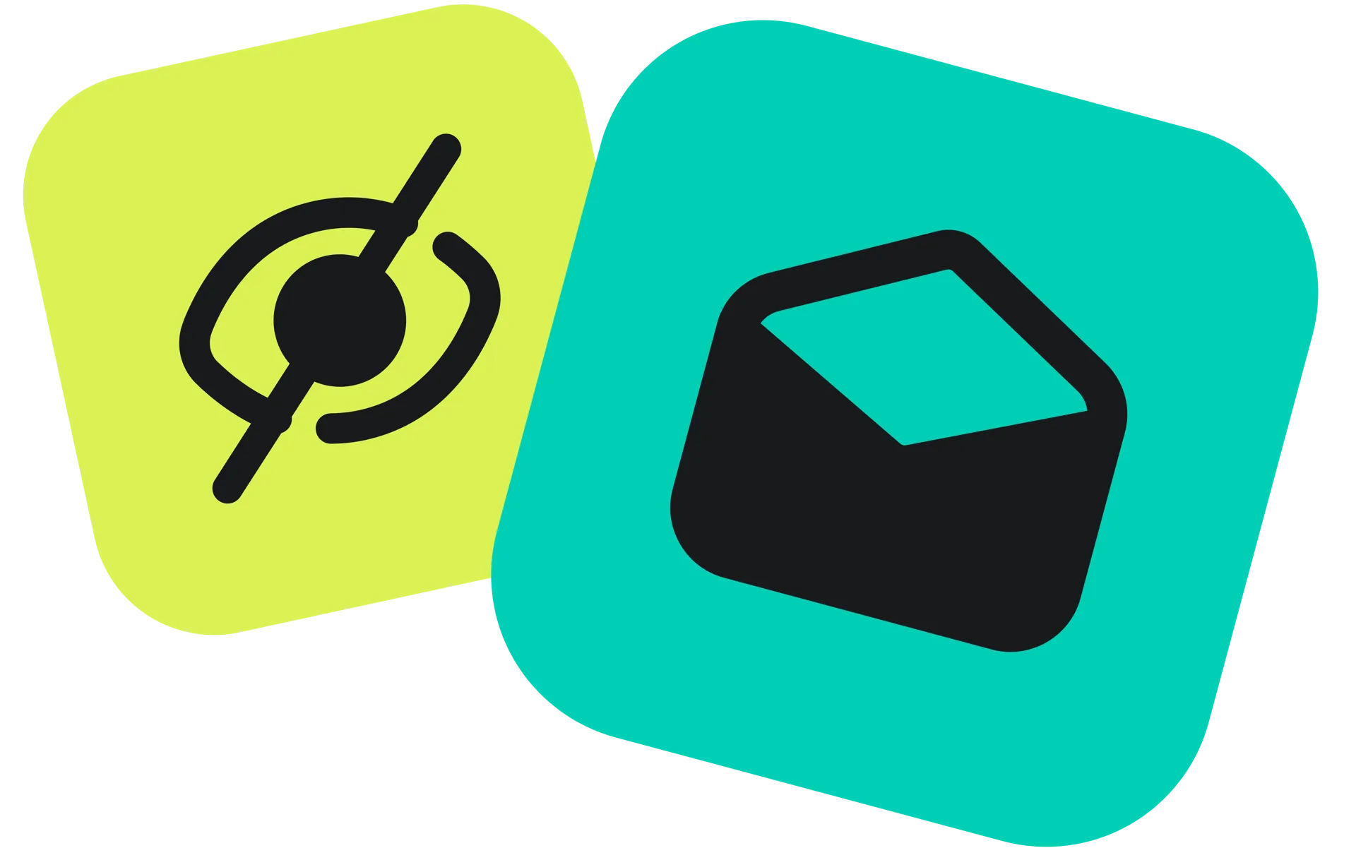 Envelope and eye icon